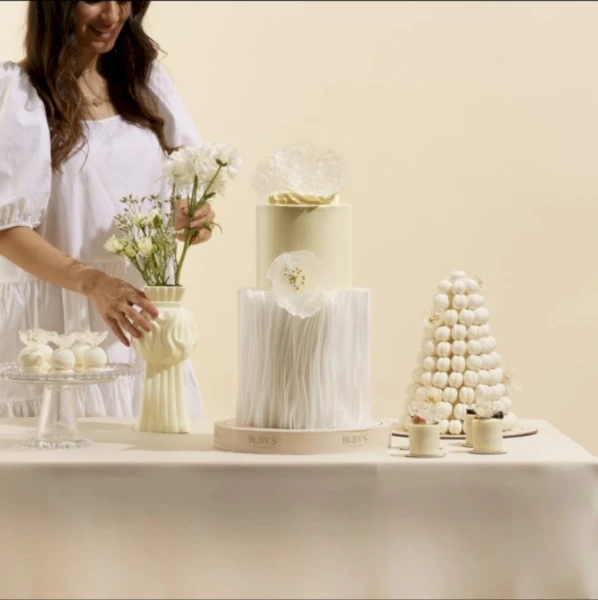 باقة كيكة الويفر مع الكريمة