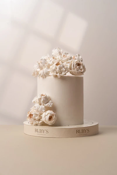 كيكة المارشميللو الابيض